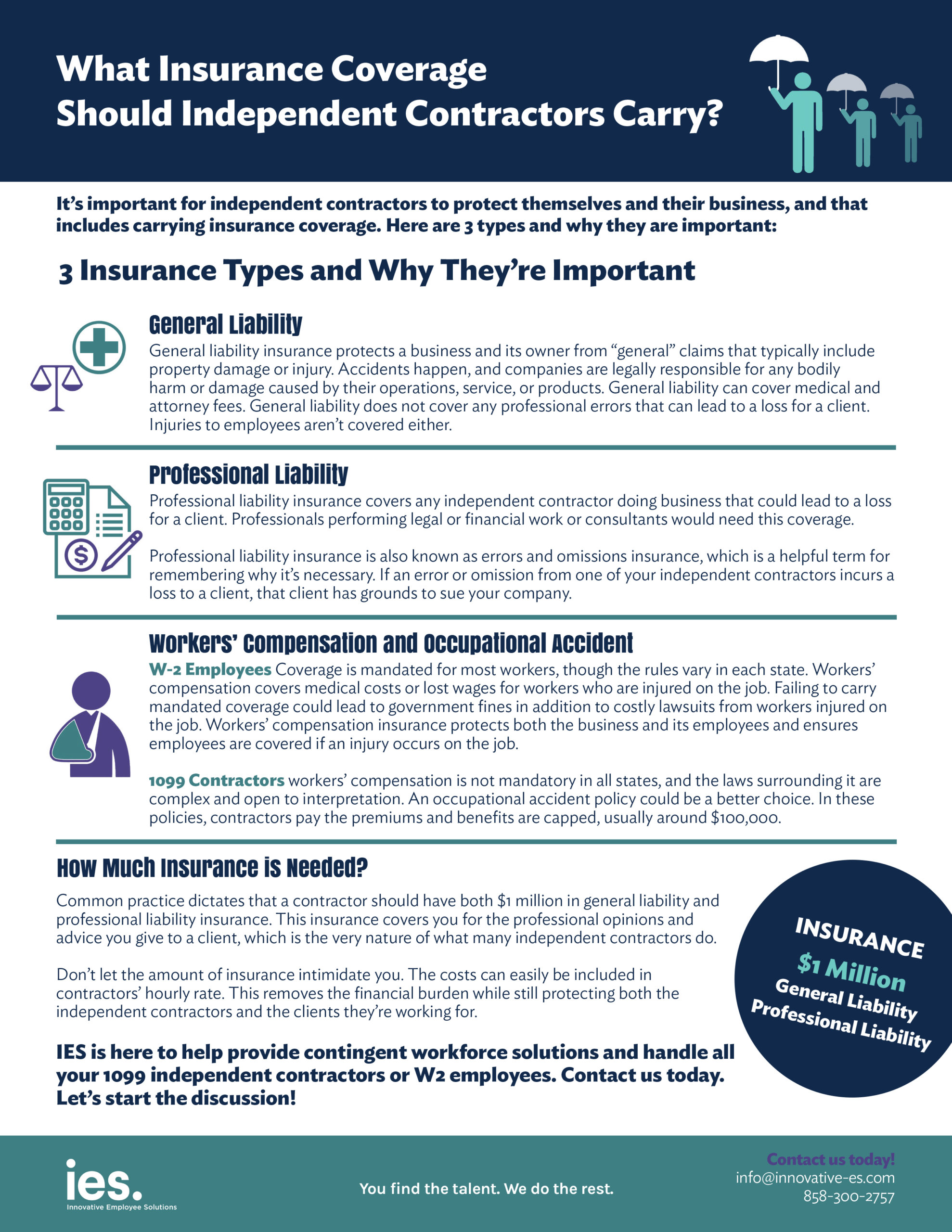 3 Insurance Types and Why INFOGRAPHIC