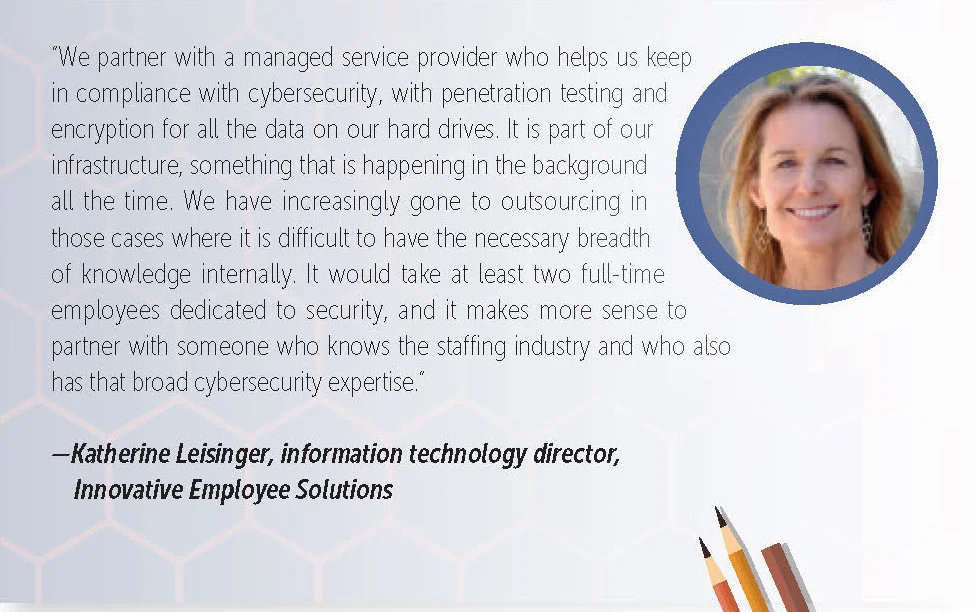 IES IT Director, Katherine Leisinger, interviewed by Staffing Success – “How Industry Trends Are Driving Staffing Tech Solutions”