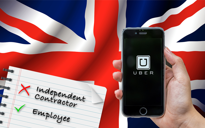 Uber Driver in U.K. now employee