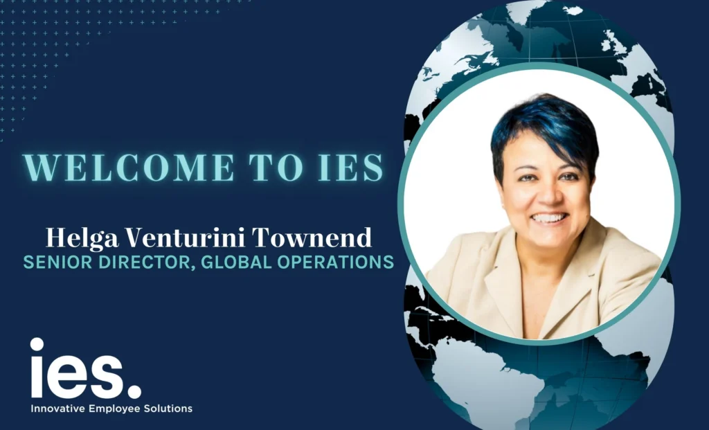 IES Welcomes Helga Venturini Townend, Senior Director of Global Operations