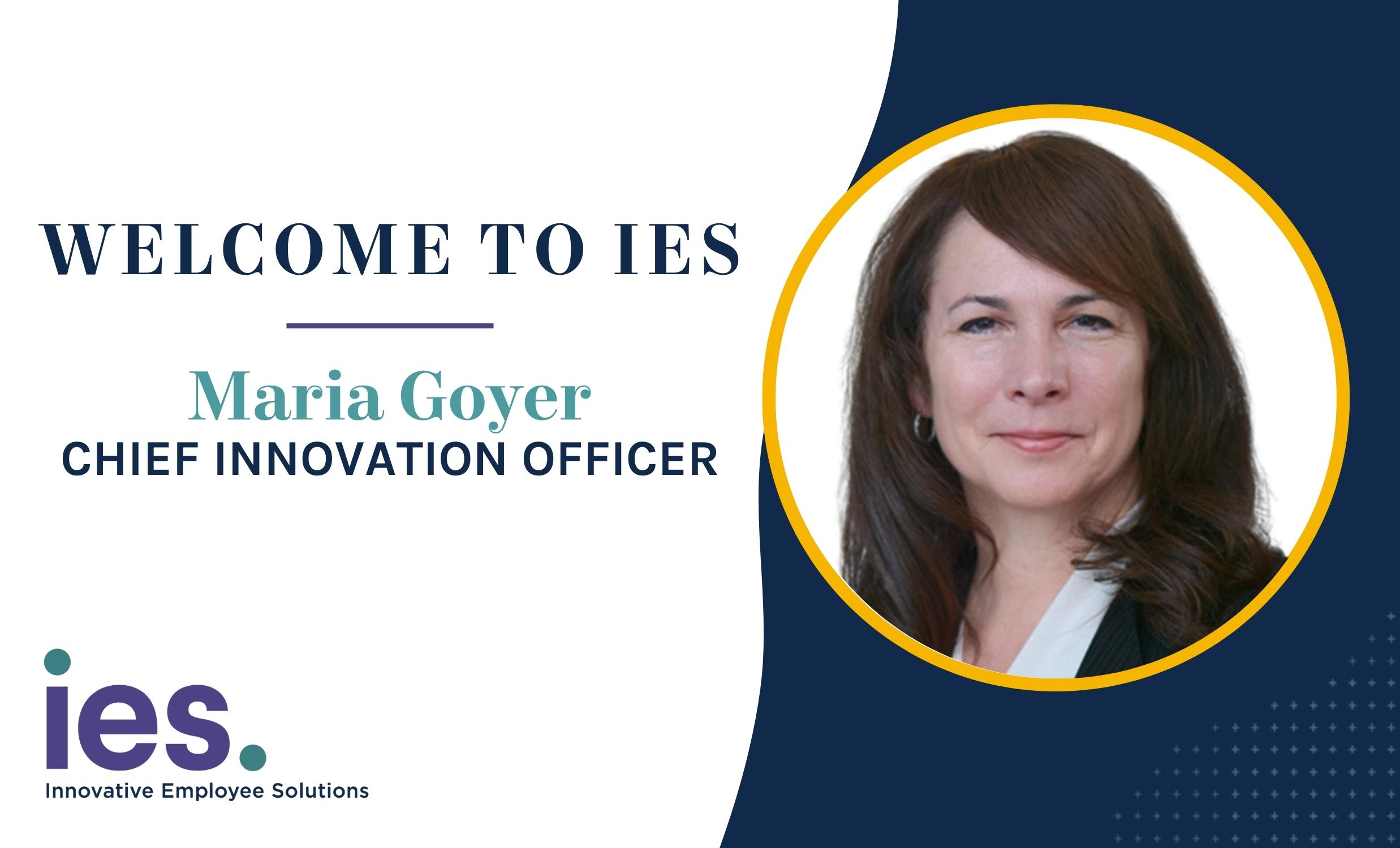 Welcome to IES_Maria Goyer