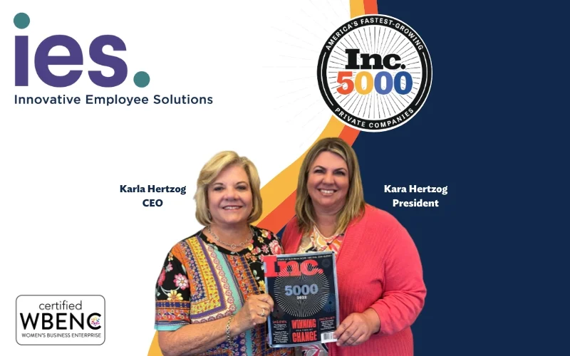 IES Named to Inc. 5000 List of Fastest-Growing Privately Owned Companies in America