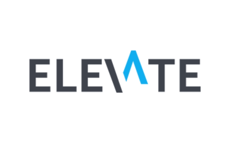 Elevate logo on white background