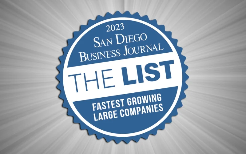 IES Named #1 Fastest Growing Private Company by San Diego Business Journal