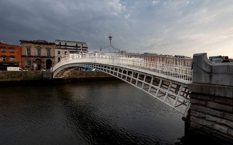 Photo of Dublin Bridge in Ireland