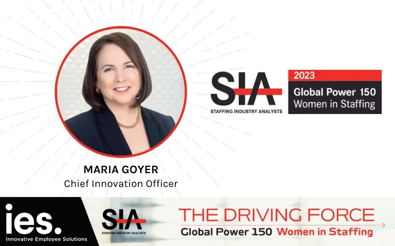 Maria Goyer Named on the SIA Global Power 150 Women in Staffing for 2023 List